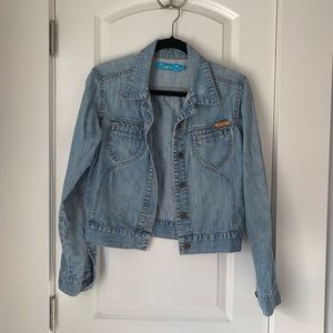 Paul Frank Teen Light Wash Denim Jacket Size S